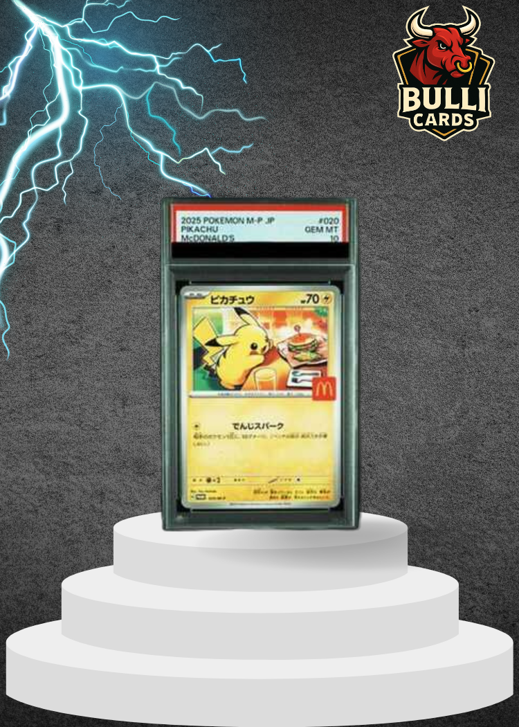 PSA 10 Pokemon Card Pikachu McDonald's Japanese 2025 Promo 020 READ DESCRIPTION