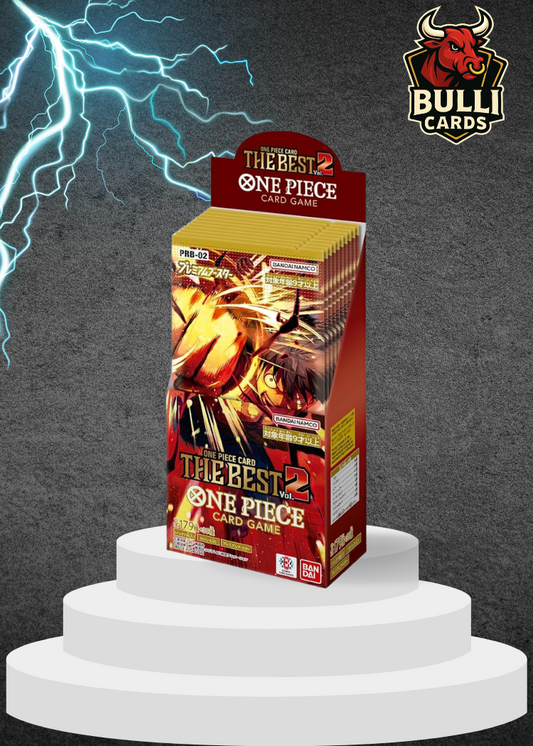 PRB-02 One Piece Card Game Premium Booster Box The Best Japanese New Sealed
