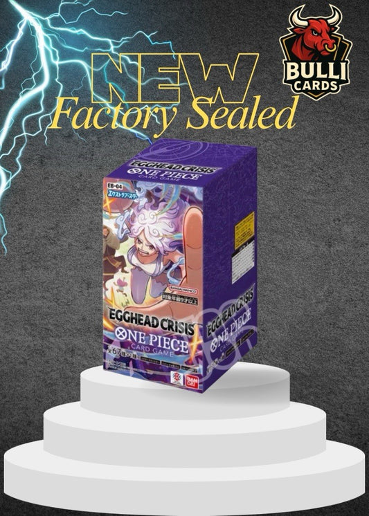 Pre Order One Piece Japanese Egghead Crisis EB04 Booster Case Sealed (12 Box)