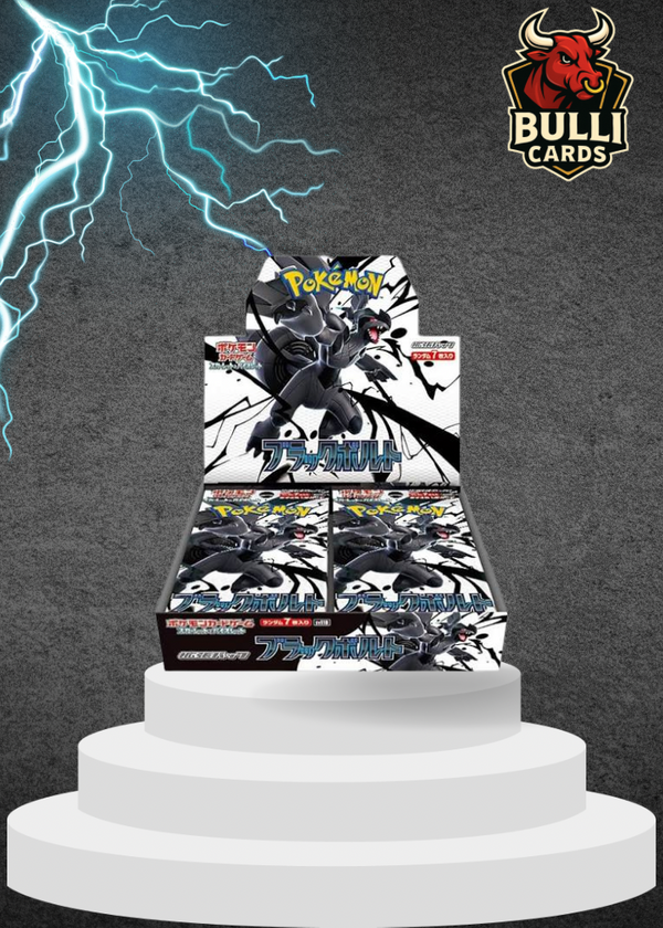 Pokemon Black Bolt - Booster Box (sv11B) | Japanese TCG | Shrinked