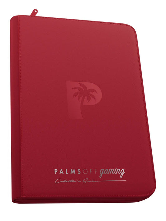 Palms Off Gaming Collector's Series 9 Pocket Top Loader 216 Capacity Zip Binder 