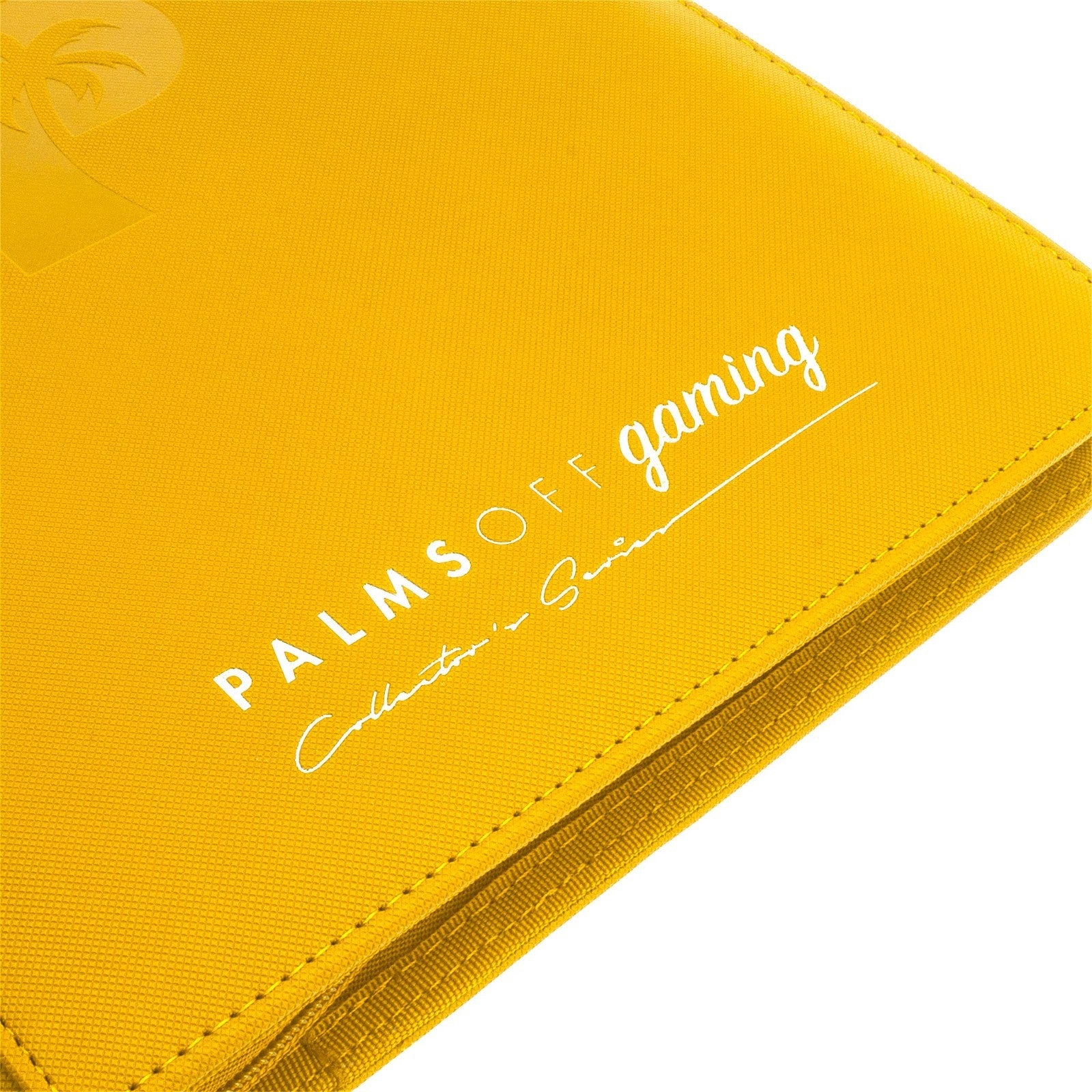 Palms Off Gaming Collector's Series 9 Pocket Zip Binder (Yellow) NEW