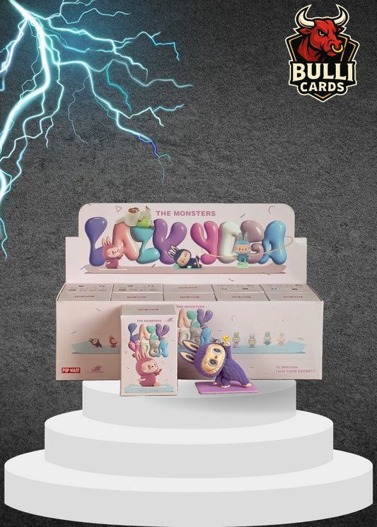 POPMART The Monsters Labubu Lazy Yoga Set 10 PC Whole Set  SEALED