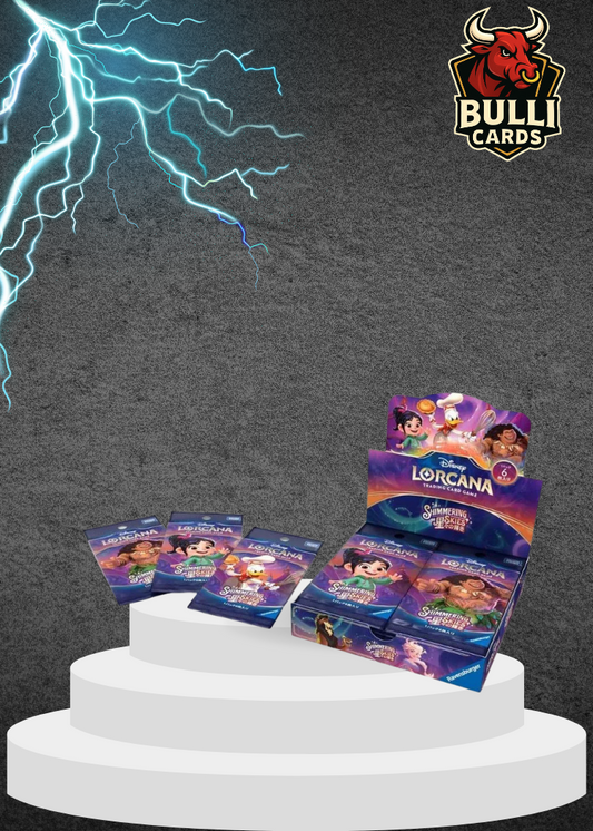 Disney LORCANA Shimmering Skies Booster Box Japanese TCG READ DESCRIPTION