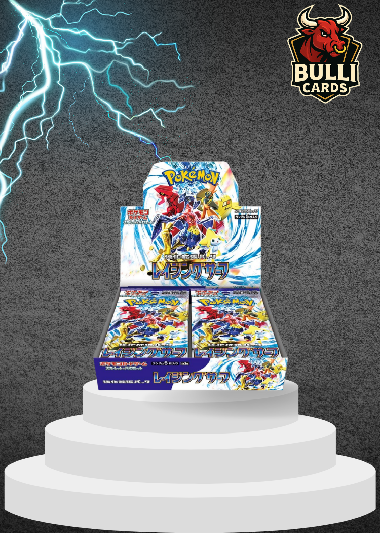 Pokemon TCG Japanese Raging Surf Booster Box - SV3A