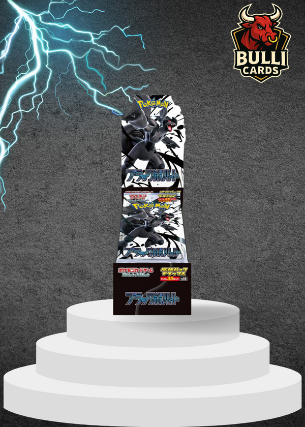 Pokemon Japanese Black Bolt SV11B DELUXE Edition Booster Box