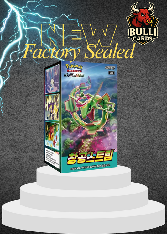 Pokemon TCG Blue Sky Stream  Booster Box Korean New Sealed