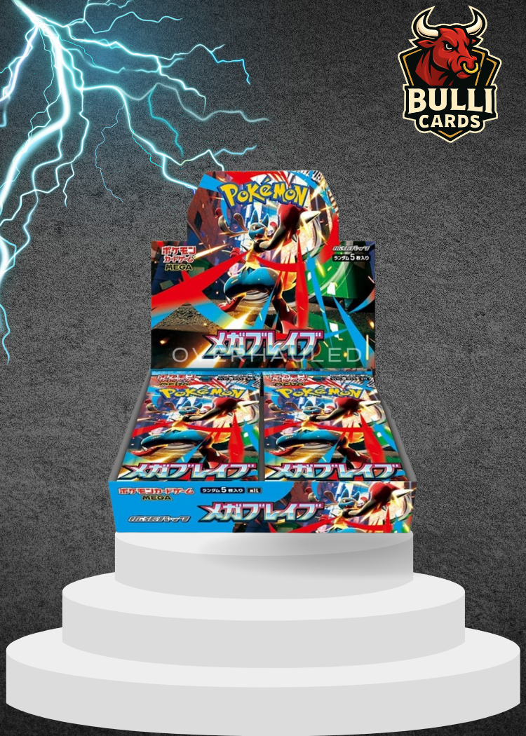 MEGA BRAVE - M1L POKEMON BOOSTER BOX JAPANESE FACTORY SEALED READ DESCRIPTION