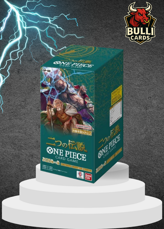 OP-08 Two Legends One Piece TCG Booster Box Sealed