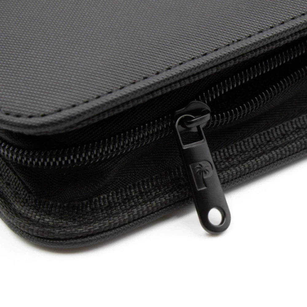 Palms Off Gaming - Collector's Series TOP LOADER Zip Binder Black 216 Slot
