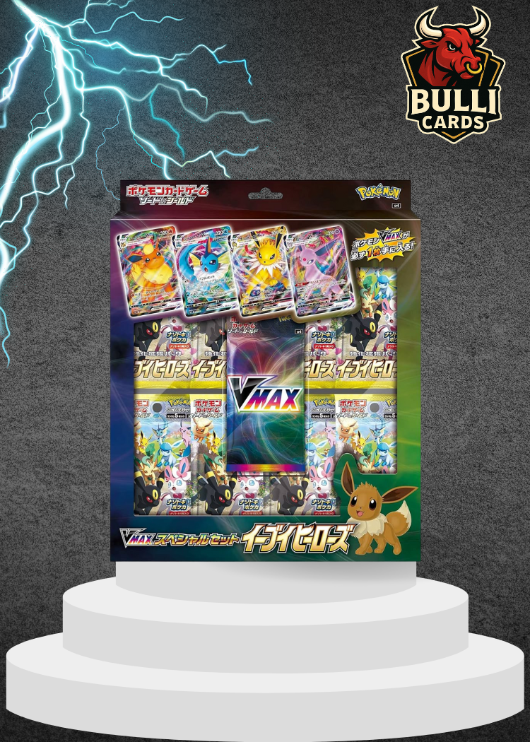 Pokemon Eevee Heroes VMAX Special Set Japanese READ DESCRIPTION