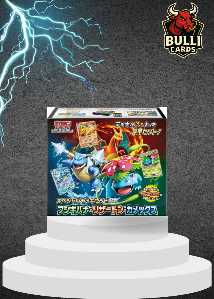 Pokemon Special Deck Set EX Venusaur Charizard Blastoise READ DESCRIPTION
