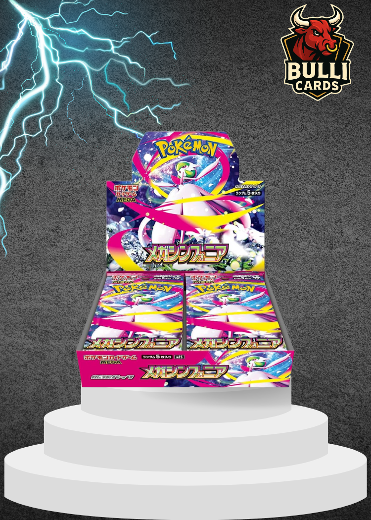 Mega Symphonia M1S Booster Box Japanese Pokemon Cards SEALED READ DESCRIPTION