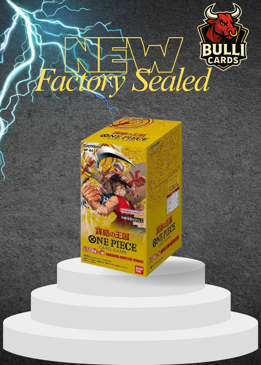 Kingdoms of Intrigue OP-04 One Piece TCG Booster Box [Japanese]