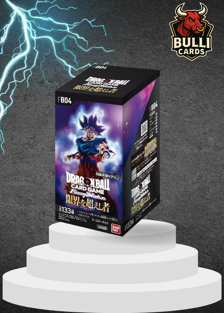 Dragon Ball Super Card Game Fusion World Ultra Limit Booster Box FB04 DESCRITION