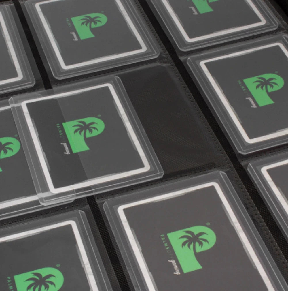 Palms Off Gaming - Collector's Series TOP LOADER Zip Binder Black 216 Slot