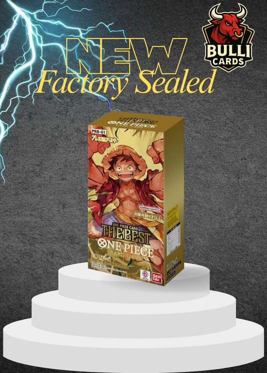 PRB-01 One Piece Card Game Premium Booster Box The Best Japanese