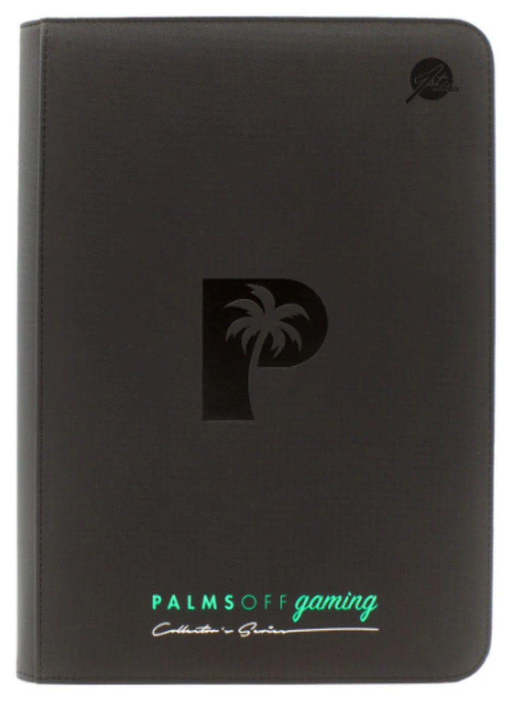 Palms Off Gaming - Collector's Series TOP LOADER Zip Binder Black 216 Slot